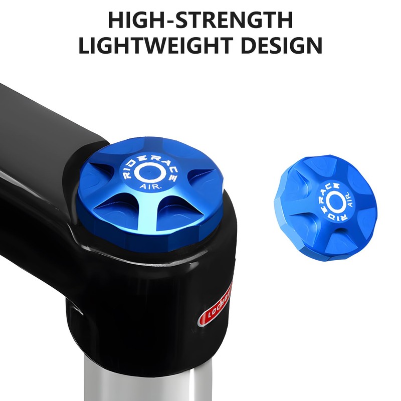 Bicycle Fork Cap Air Valve Cover, Lightweight Aluminium Fork Valve