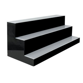 31in 3-Tier 7 Colored LED Back Bar Liquor Display Bar Wine Bottle Display Stands