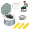 SunnySmile portable, foldable potty seat for toddler, Training Toilet Seat