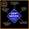 Tek Automotive New Driver Please Be Patient Car Sign –