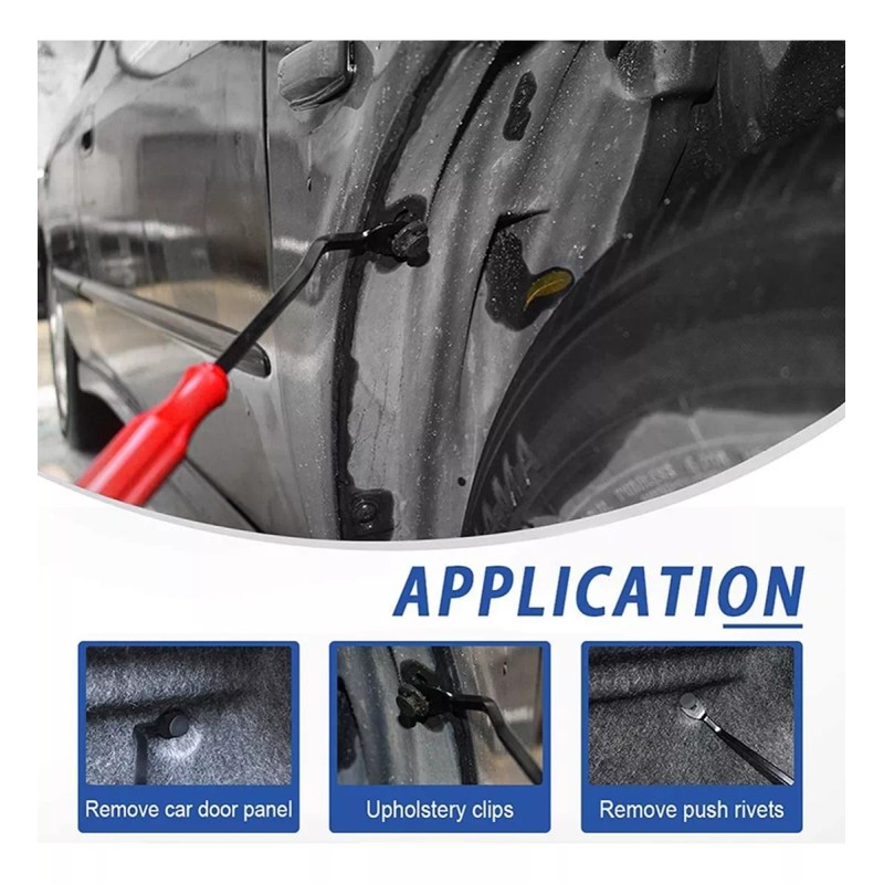 MARZSEFLO Kit Grapas Automotrices 240 Pzas, 12 Modelos, 5 Quitagrapas