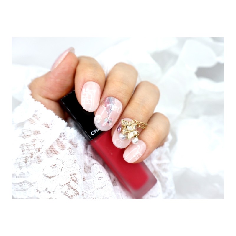 Handmade nails - Author's recommendation❤ By the window where moonlight