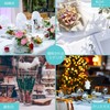 Puricon Tablecloths Disposable 6 Pcs 54x108 Inch Table Mat Desk