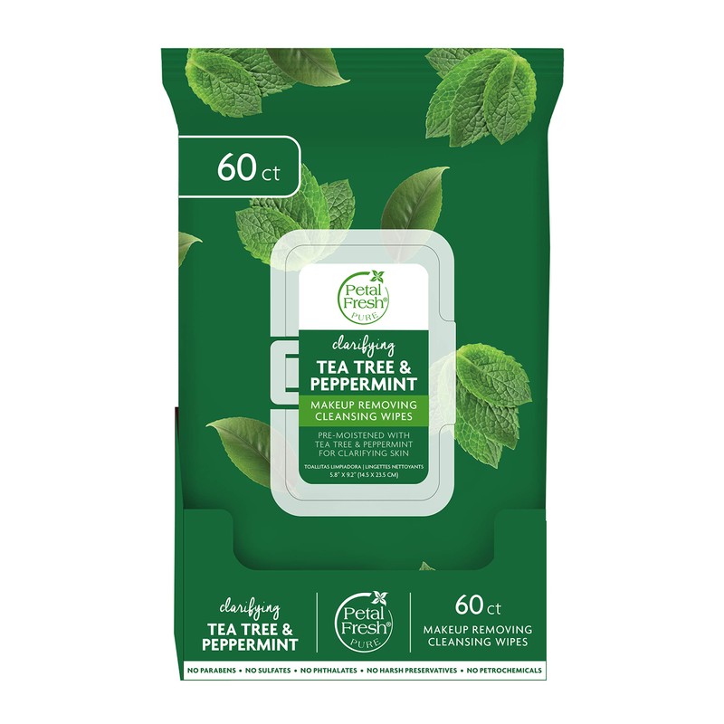 Bio Creative Lab Acne Control Cleansing Wipes, Petal Fresh Tea
