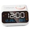 Alarm Clock Radio Multifunctional LED Music Timing Rechargeable FM Radio