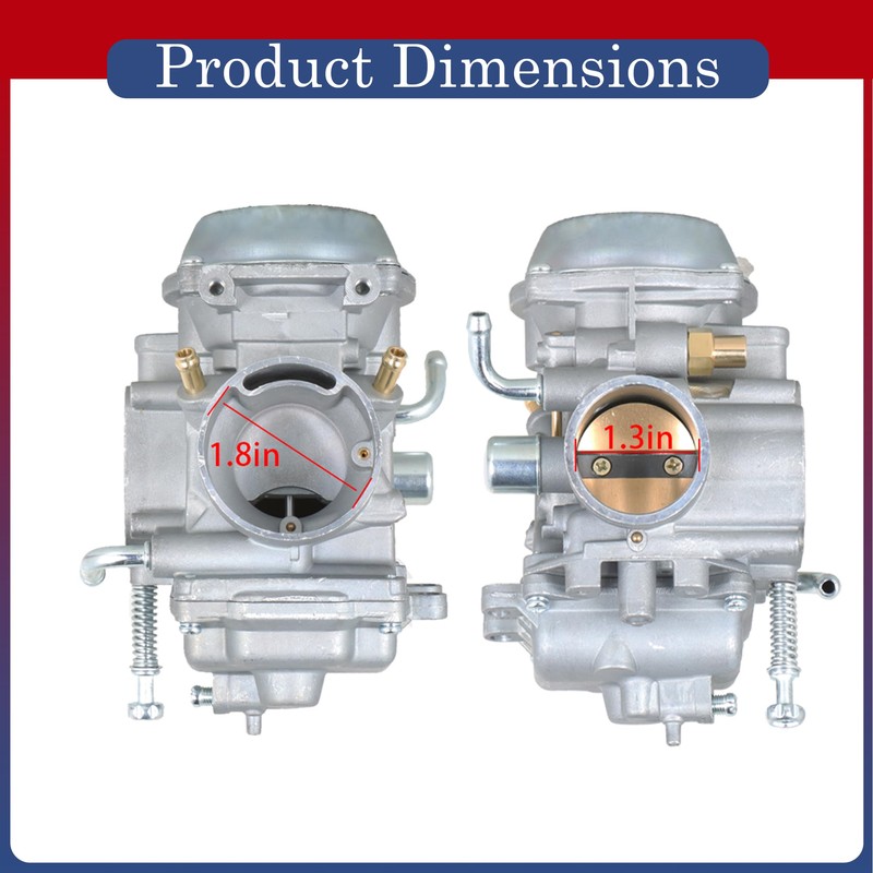 Thomletha Carburetor Carb Replacement for Suzuki Quadrunner 500 LTF500F 4X4