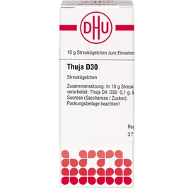 DHU Thuja D30 Streukügelchen, 10 g Globules
