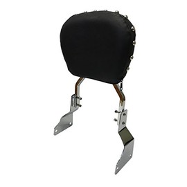 Studded Contoured - Sissy Bar Backrest for 96-08 Kawasaki Vulcan VN1500 Classic