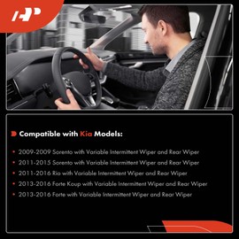 A-Premium Multifunction Switch Turn Signal Switch Compatible with Kia Sorento 2009 2011-2015, Forte 2013-2016, Forte Koup 2013-2016, Rio 2011-2016