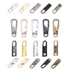 20 Pcs Replacement Metal Zipper Pulls Removable Zipper Pull Tab