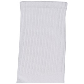 Jefferies Socks Girls Half-Cushion Seamless (Pack Of 6), White, 5-7 US