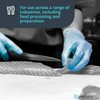 Unigloves Unicare GS0084 gloves Vinyl, Powder Free,Non Sterile,ambidextrous, Blue, Large,