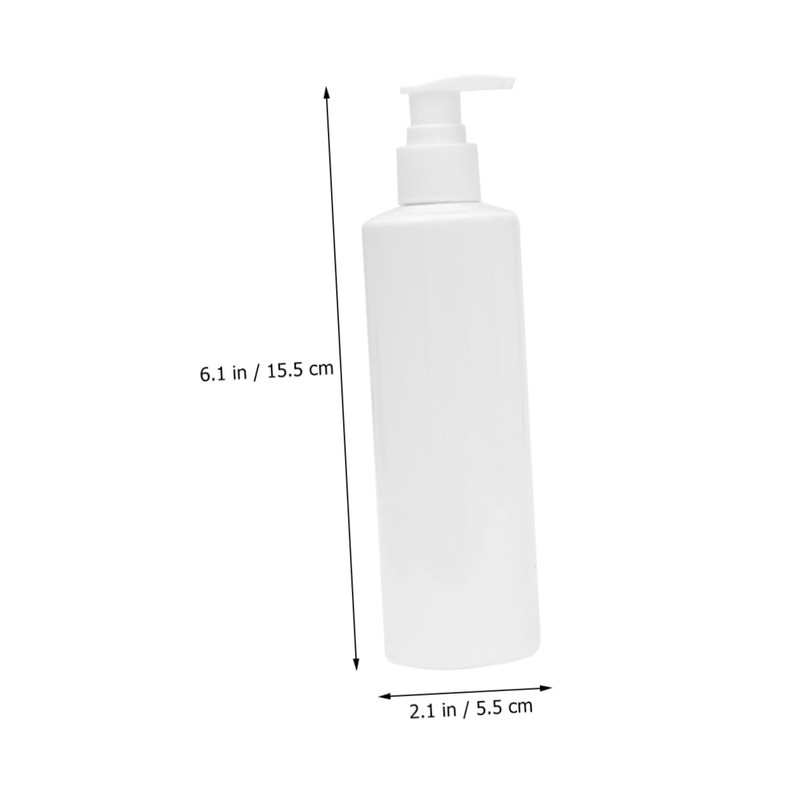 Healeved 5pcs Refillable Travel Bottles Portable Emulsion Containers for Shampoo