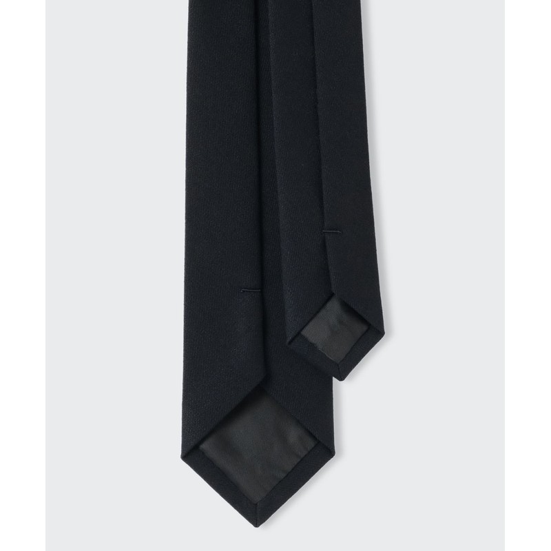 Musinsa Standard Wool-Like Narrow Solid Tie [Black]