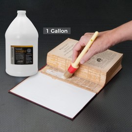 Lineco, Neutral PH Adhesive, Acid-Free All-Purpose Glue, Dries Clear Flexible, 1 Gallon, Archival PVA Formula, Ideal for Bookbinding, Book Repair, Framing, Collages, Paper Art and Crafts, Pack of 2