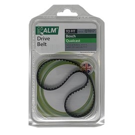 ALM Flymo Drive Belt Fit Qualcast & Bosch Teeth Lawnmower Lawnraker Replacement