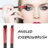 6 brochas de cejas para cejas en ángulo y cepillo