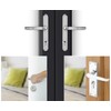 Chrome 35/35 Euro Cylinder Lock (70mm), Euro Door Barrel Lock
