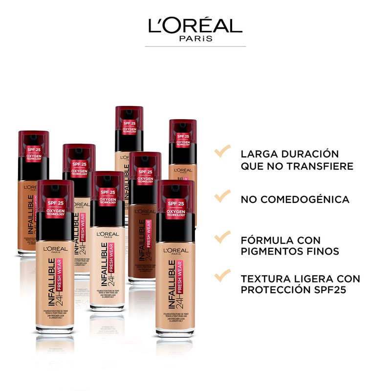 L'ORÉAL PARIS INFAILLIBLE 24H Fresh Wear Makeup 30ml