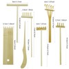 Cayway 7 PCS Garden Rake Kit, Garden Zen Rake Tools