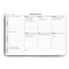 A4 Weekly Desk Planner/To Do List - 52 tear off