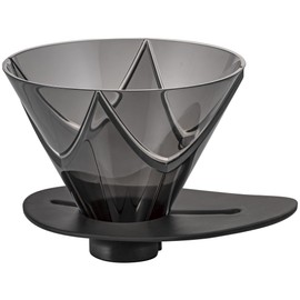 Hario V60 Mugen Coffee Dripper Size 02, Clear Black