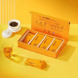 Premium Da Hong Pao Wuyi Rock Tea Gift set [A] - Traditional Crafted Loose Leaf Chinese Oolong Tea - 8g x 8 Infusions - Luxury Tea Gift Set - 崇慧岩大红袍9系列礼盒 (8g * 8, A Grade)