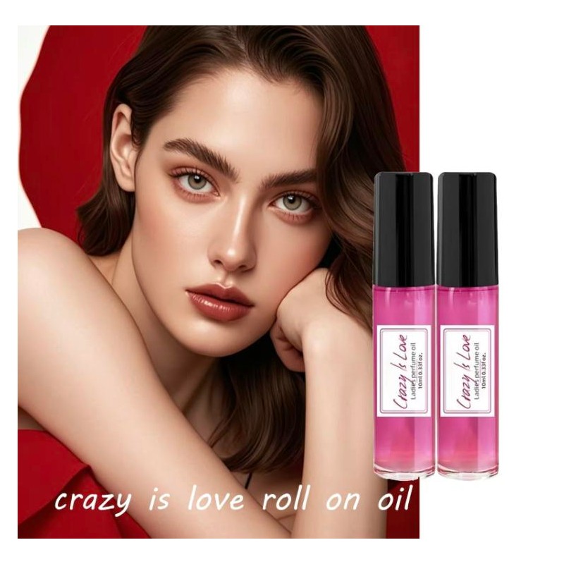 10 ML CRAZY LOVE ROLL ON OIL - Specification: 2pcs