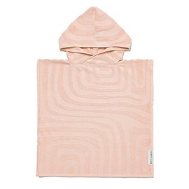 SUNNYLiFE | Terry Beach Hooded Towel 6-9 | Surf- Ice Pink