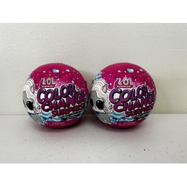 L.O.L. Surprise! 2 Pack LOL Color Change Suprise Pets Blind Ball 6 Surprises in each ball