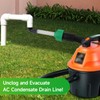 AKISKPZ AC Drain Line Cleaner Tool - HVAC to PVC