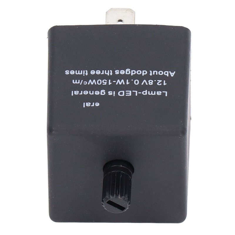 LED Flasher Relay Adjustable Frequency 3 Pin ABS Waterproof Module