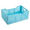 Truu Design Folding Plastic Crates, 30.5 x 20.3 x 11.4cm,