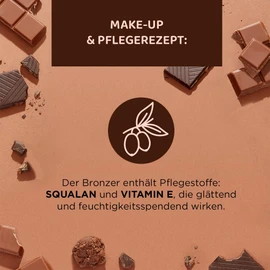 Eveline Cosmetics Choco Glamour Cream Bronzer with Squalane and Vitamin E for Contouring and Hydration