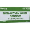Non-Woven Gauze Sponges, 3in X 3in, 4-Ply, 200/Pack, 5 Packs