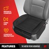 Motor Trend Seat Covers for Cars Trucks SUV, Faux Leather