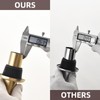 Heixutas Thickened Brass P Trap: 1 1/4 Bottle P-Trap Bathroom