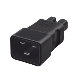 Strhowill C20 to C15 Power Adapter C20 Male to C15 Female Conversion, Suitable for Servers, Power Strips, and other devices with C15 sockets 2.5A-16A/250V