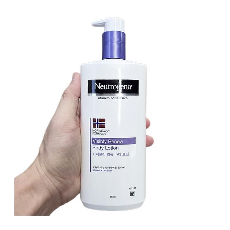 뉴트로지나 비져블리 리뉴 바디로션 450ml x 1개 po801561