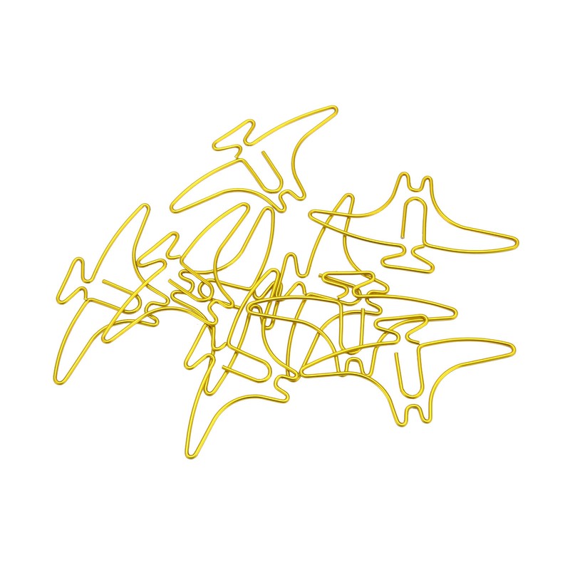 100pcs Paper Clips Prevent Slip Cute Animal Shaped Decorative Metal
