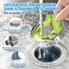 zaa Kitchen Sink Drain Strainer - Kitchen Sink Stopper, 304