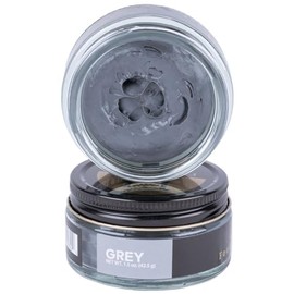 FootFitter Premium Shoe Cream Polish with Carnauba Wax, Restore & Shine Shoes or Boots – MADE IN USA (2 PACK) Multiple Colors (Grey)