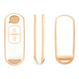 OFFCURVE Key Case Car Key Cover, Key Cover Protective Case for Mazda 2 3 5 6 M2 M3 M5 M6 CX-3 CX-4 CX-5 CX-7 CX-8 CX-9 MX-5 Axela Atenza Miata Crossover Toyota Yaris iA