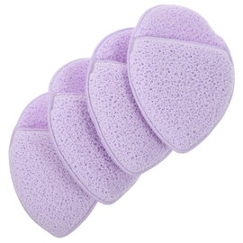 OATIPHO 4Pcs Facial Cleaning Sponges Soft Makeup Removal Pads for Deep Skin Care Gentle Exfoliating and Cleansing for Face Wash and Makeup Removal Skin Friendly Material