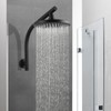 ACA International WELS 8" Overhead Shower Head Round ABS Plastic