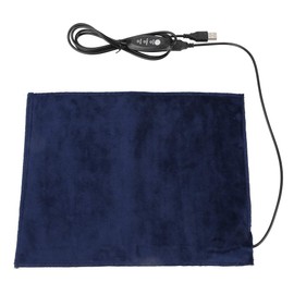 Fafeicy 5V 2A USB Heating Pad, 3-Mode Adjustable Temperature, Foldable, Washable, 24 x 30 cm, 45 °C, for Warming Shoulder, Neck, Waist, Back, Belly and Pillow or Pet Bed
