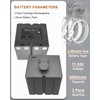 ROYEUEU Battery for Stealth Cam Revolver 360: 2-Pack Cartridge Rechargeable