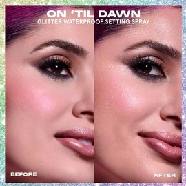 One Size On 'Til Dawn Glitter Waterproof Setting Spray 3.4 oz / 143 mL Limited Edition 2025