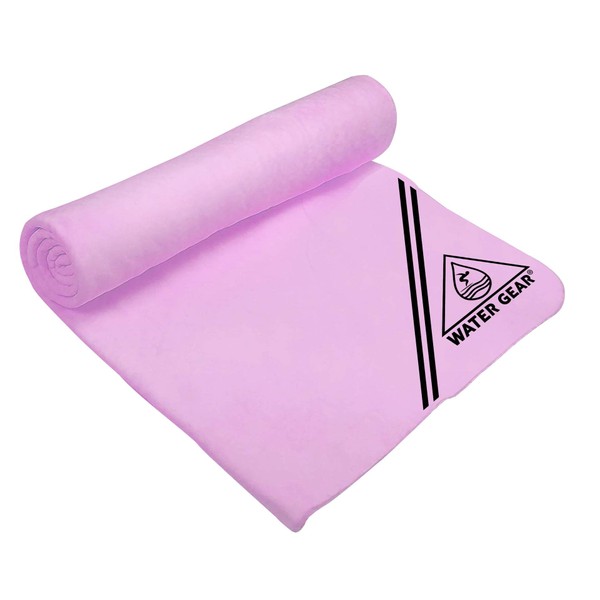 Water Gear Chamois Sports Towel - Pink