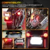 KaTur Motorcycle Led Light Strip Tail Brake Stop Turn Signal